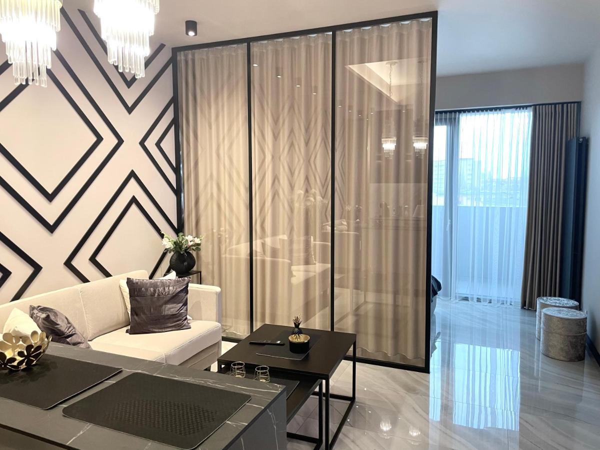 Apartament Elegance Hanza Tower シュチェチン エクステリア 写真