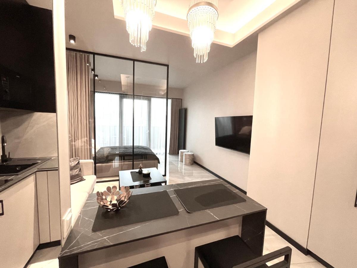 Apartament Elegance Hanza Tower シュチェチン エクステリア 写真